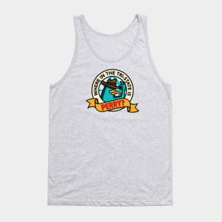 Where in the Tri-State is Perry? (Teal) Tank Top